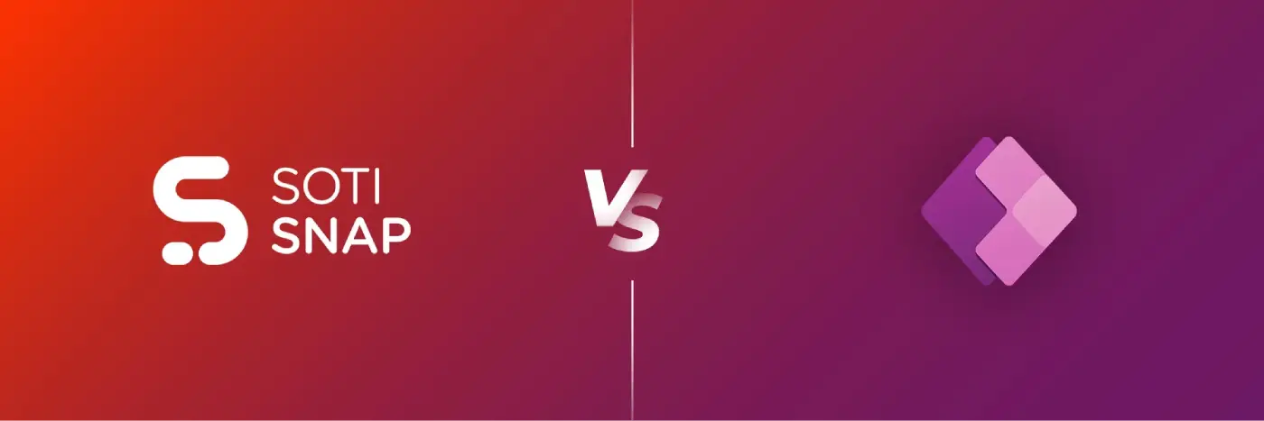 SOTI Snap VS Microsoft PowerApps